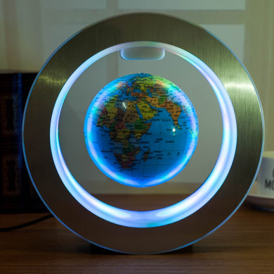 Ya Ya Magnetic LED World Map Floating Globe