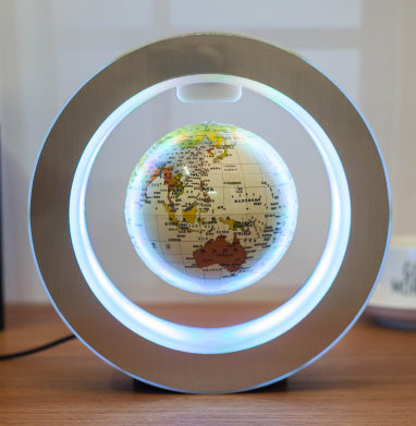 Ya Ya Magnetic LED World Map Floating Globe