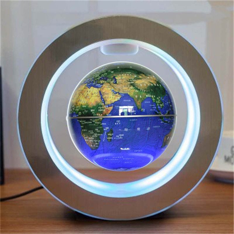 Ya Ya Magnetic LED World Map Floating Globe